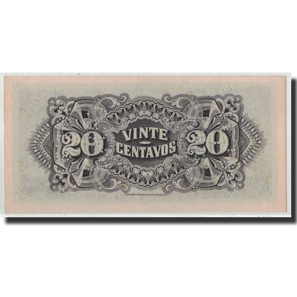 Banknot, Mozambik, 20 Centavos, 1933, 1933-11-25, KM:R29, UNC(63)
