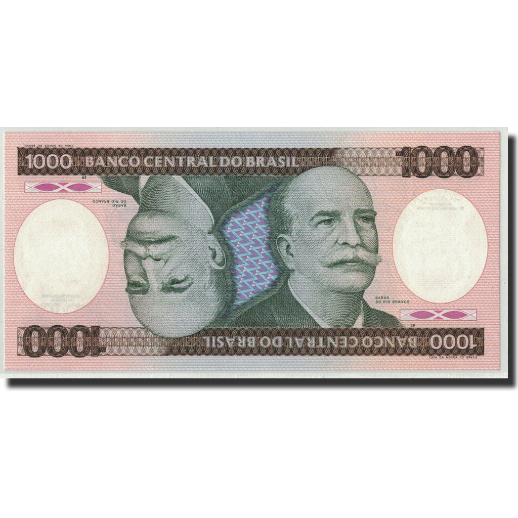 Billet, Brésil, 1000 Cruzeiros, Undated (1986), KM:201d, NEUF