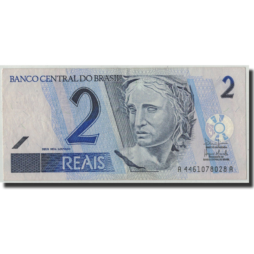 Billet, Brésil, 2 Reais, Undated (2001- ), KM:249b, TB+