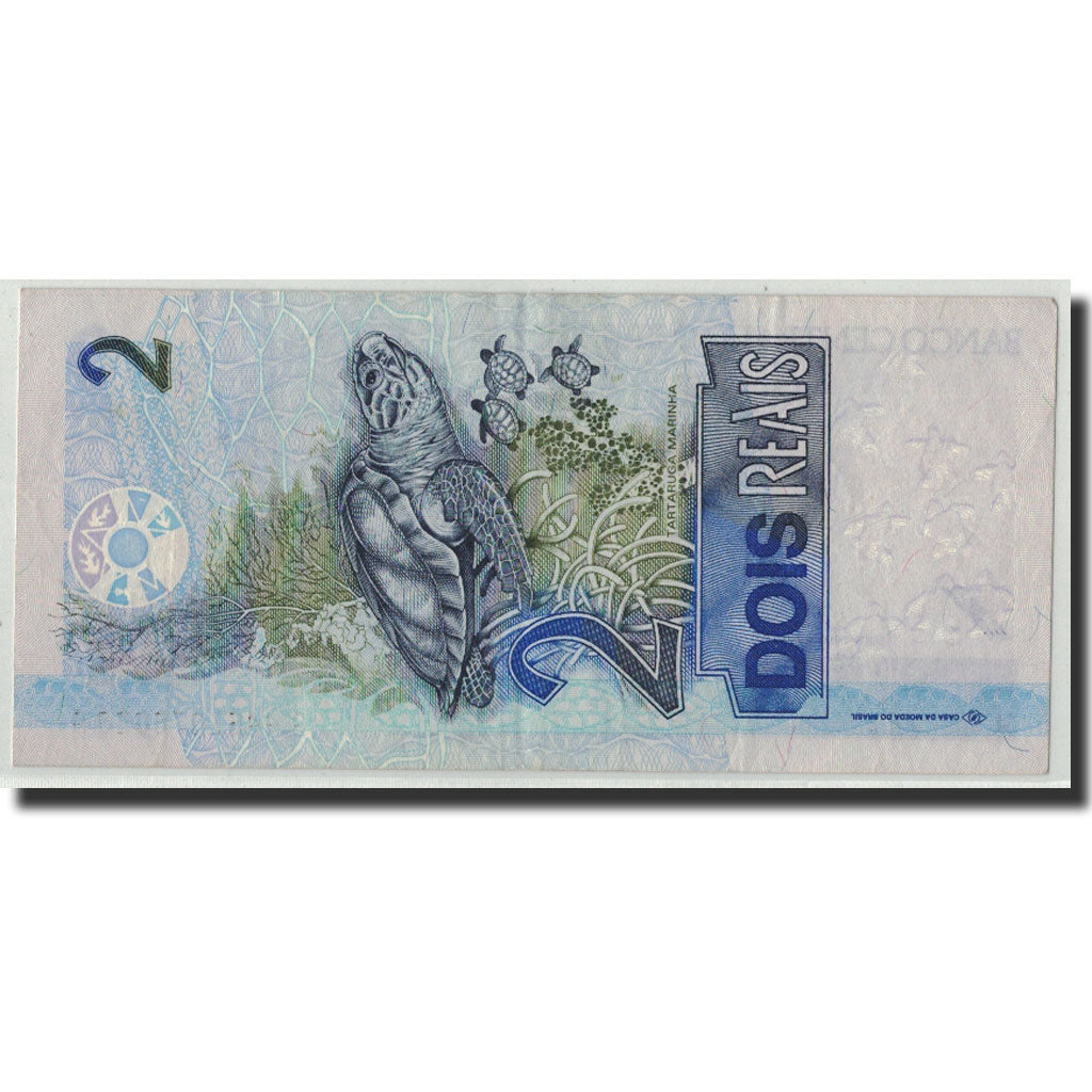 Billet, Brésil, 2 Reais, Undated (2001- ), KM:249b, TB+