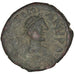 Moneda, Justinian I, Follis, Kyzikos, BC+, Cobre, Sear:198 ou 199