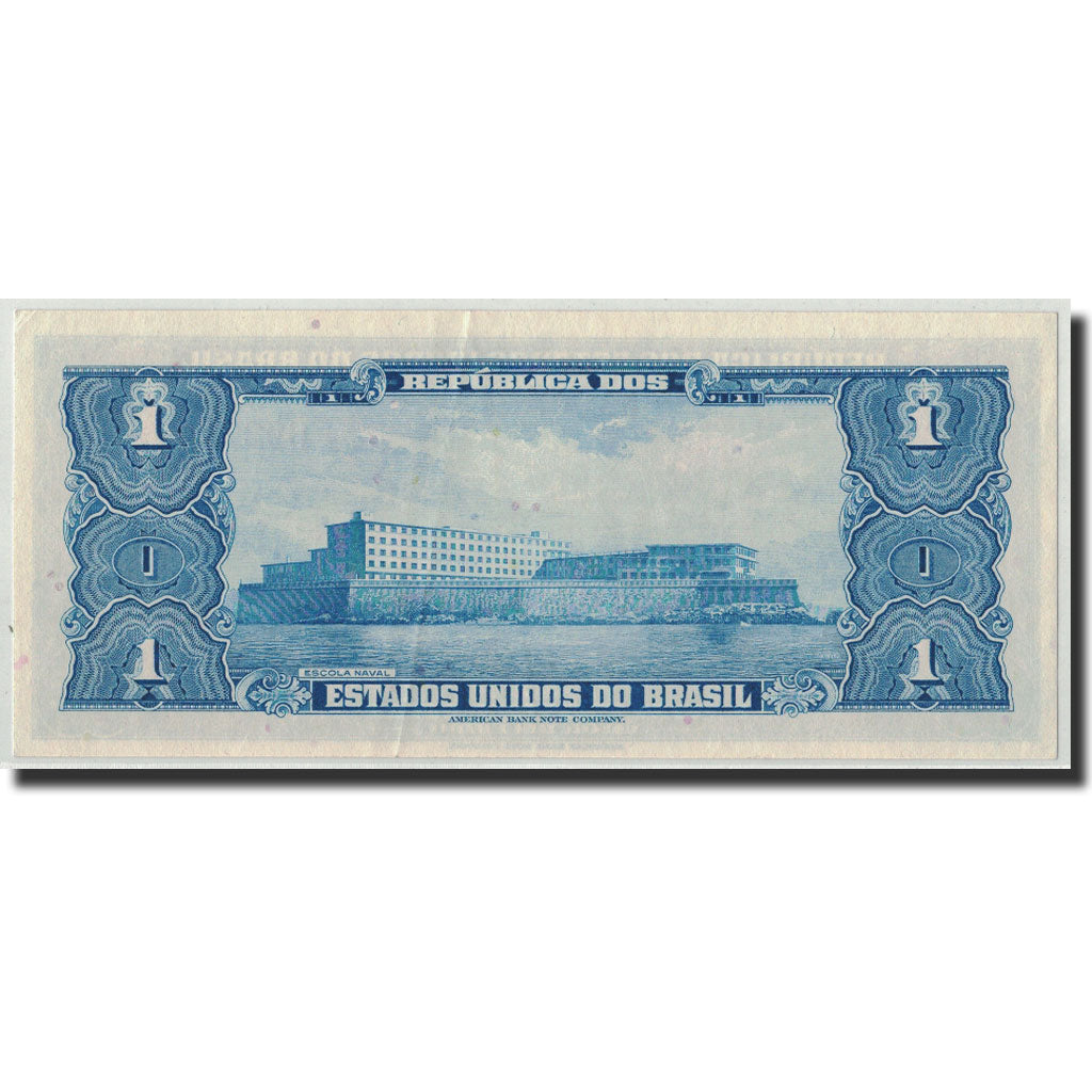 Billet, Brésil, 1 Cruzeiro, ND (1954-1958), KM:150b, SUP