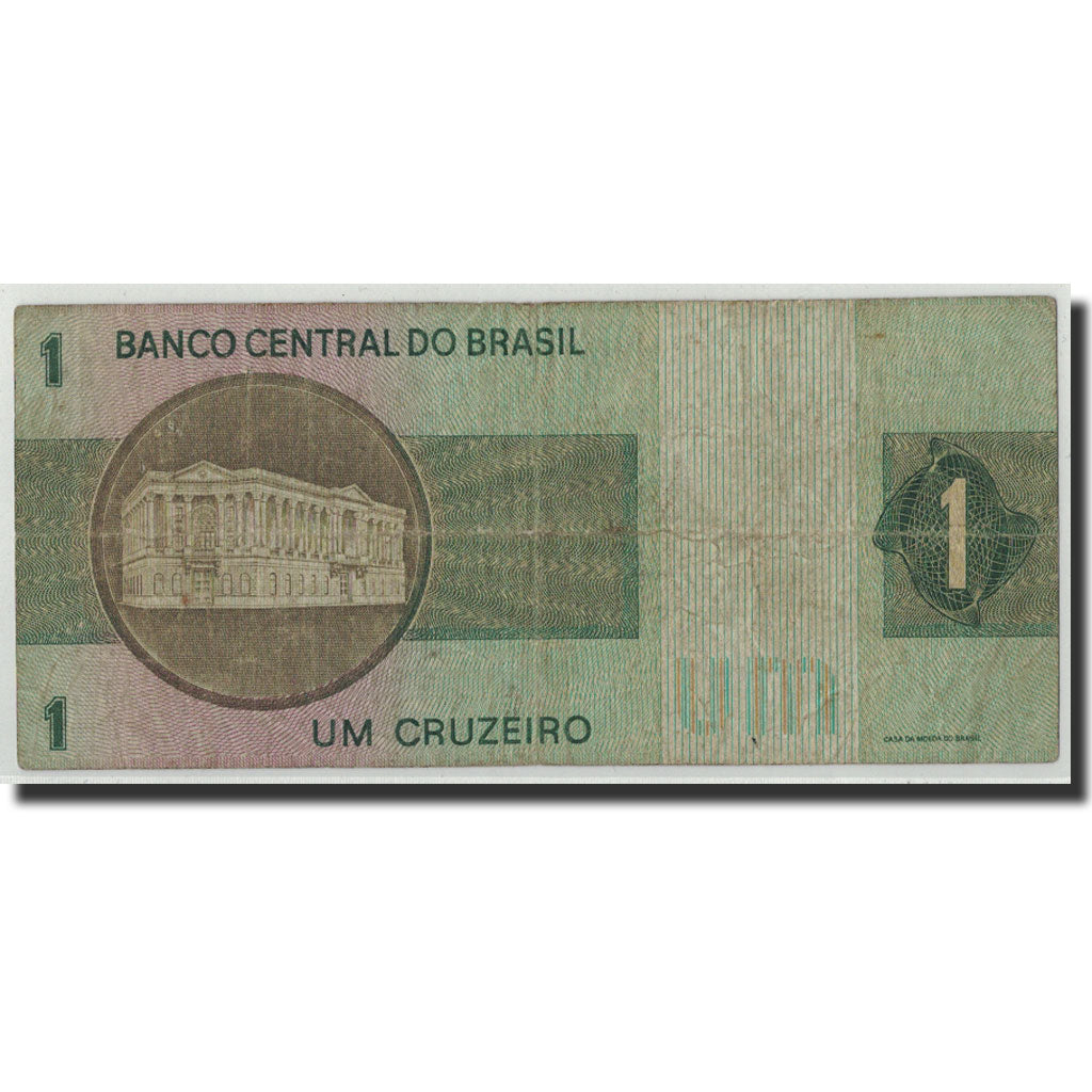 Billet, Brésil, 1 Cruzeiro, Undated (1972), KM:191Aa, AB+