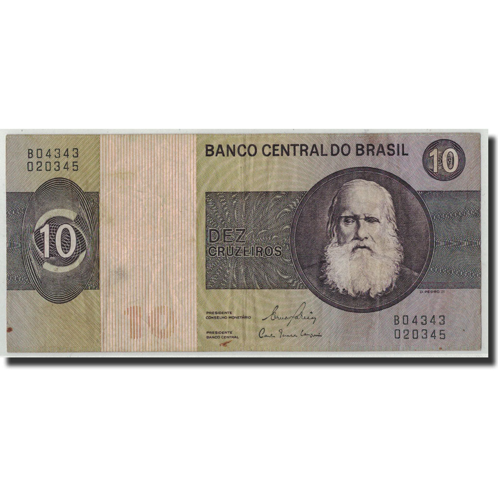 Billet, Brésil, 10 Cruzeiros, Undated (1980), KM:193e, B