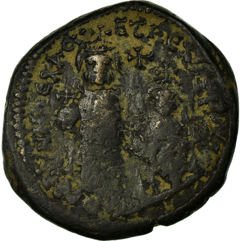 Münze, Heraclius 610-641, Follis, Constantinople, S+, Kupfer, Sear:805