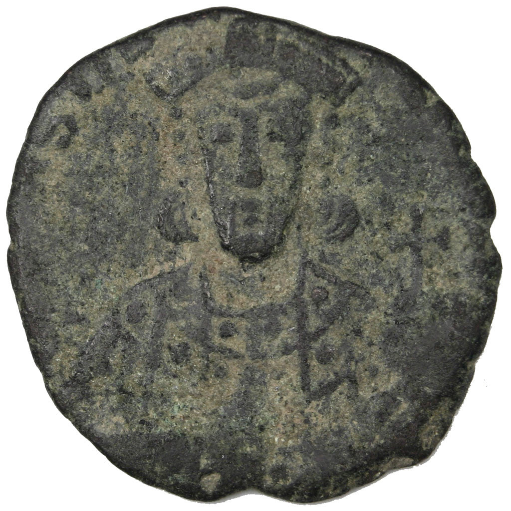 Münze, Constantine VII Porphyrogenitus, Follis, Constantinople, S+, Kupfer