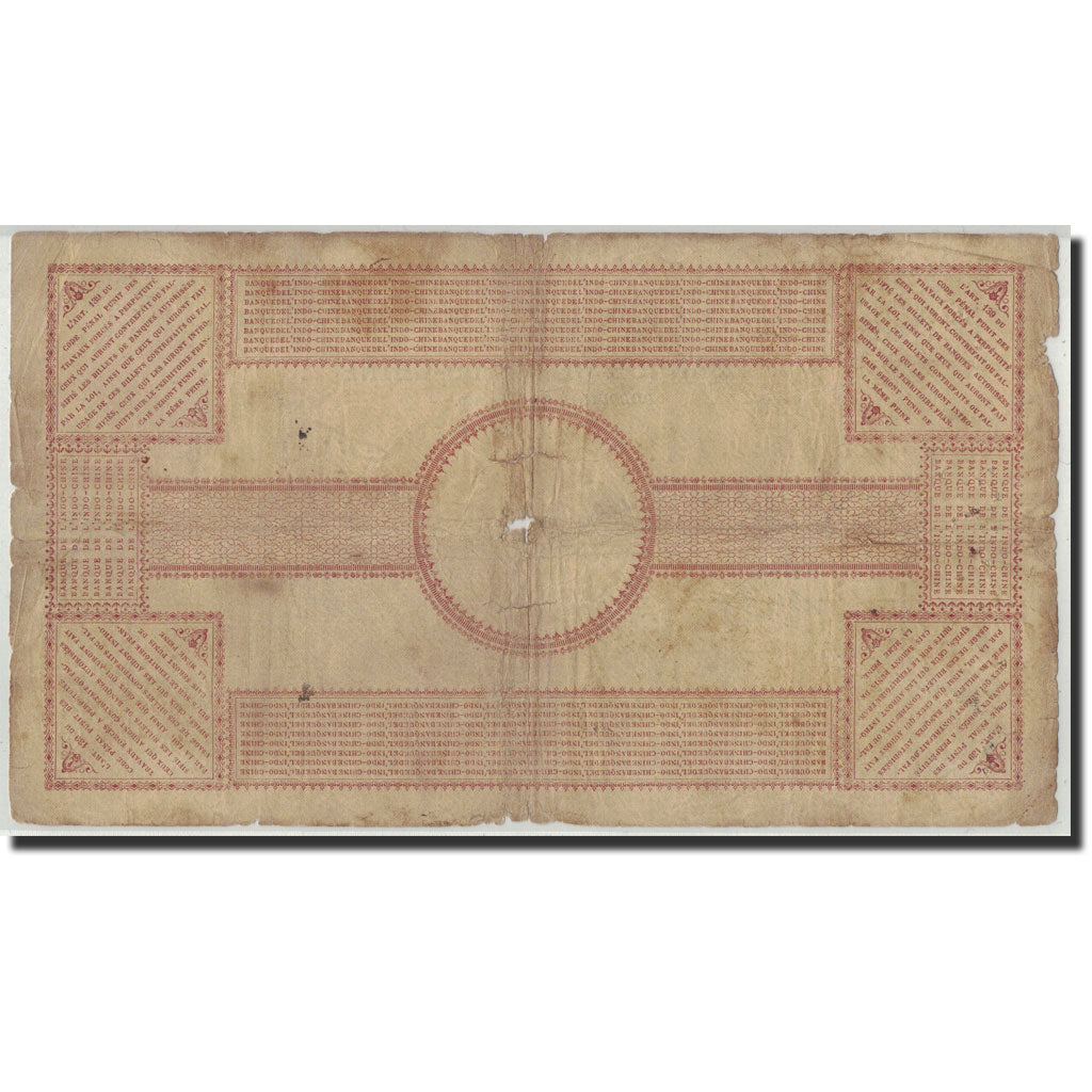 Banconote, Costa francese dei somali, 100 Francs, 1920, KM:5, 1920-01-02, B