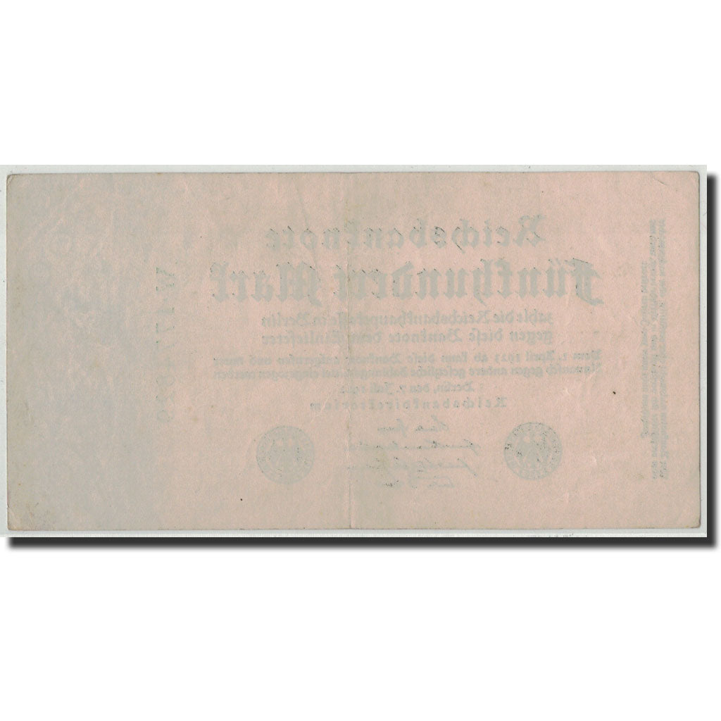 Banknote, Germany, 500 Mark, 1922, 1922-07-07, KM:74b, AU(55-58)