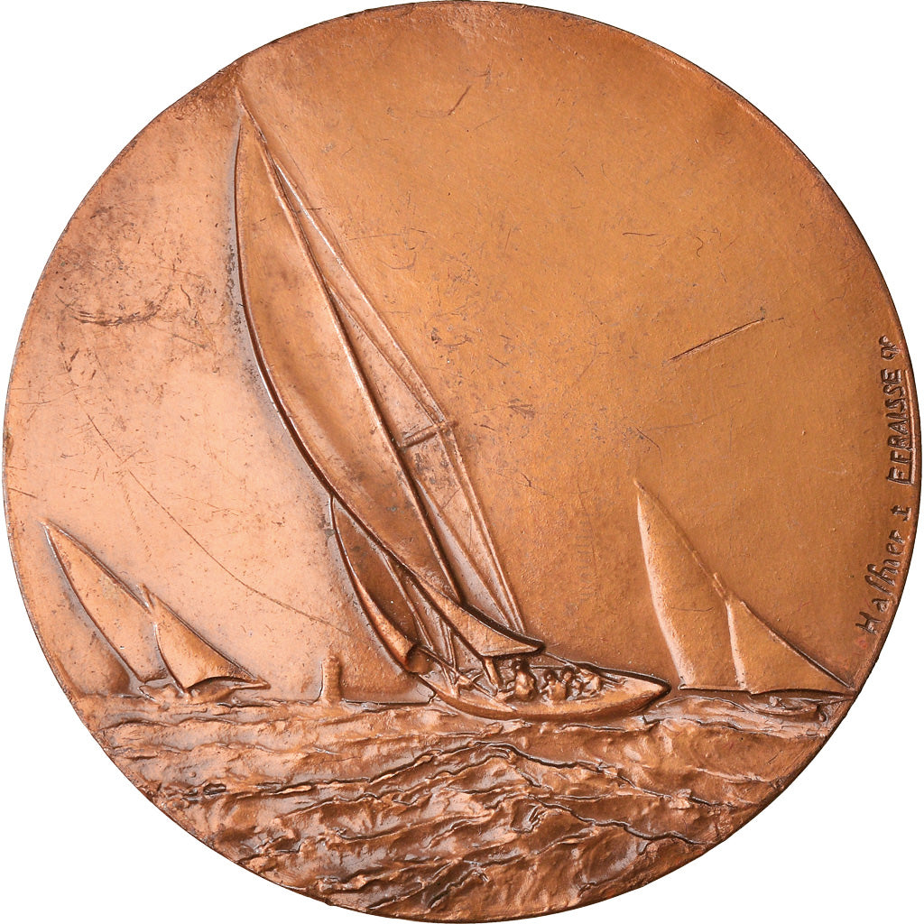 Frankrijk, Medaille, Sport, Voile, Shipping, 1980, Fraisse, ZF, Bronze