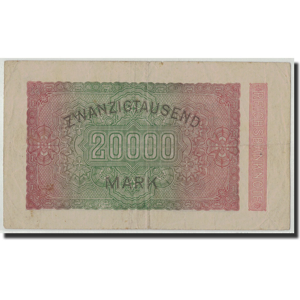 Banconote, Germania, 20,000 Mark, 1923, KM:85f, 1923-02-20, MB