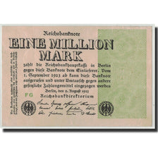 Banknote, Germany, 1 Million Mark, 1923, 1923-08-09, KM:102a, EF(40-45)