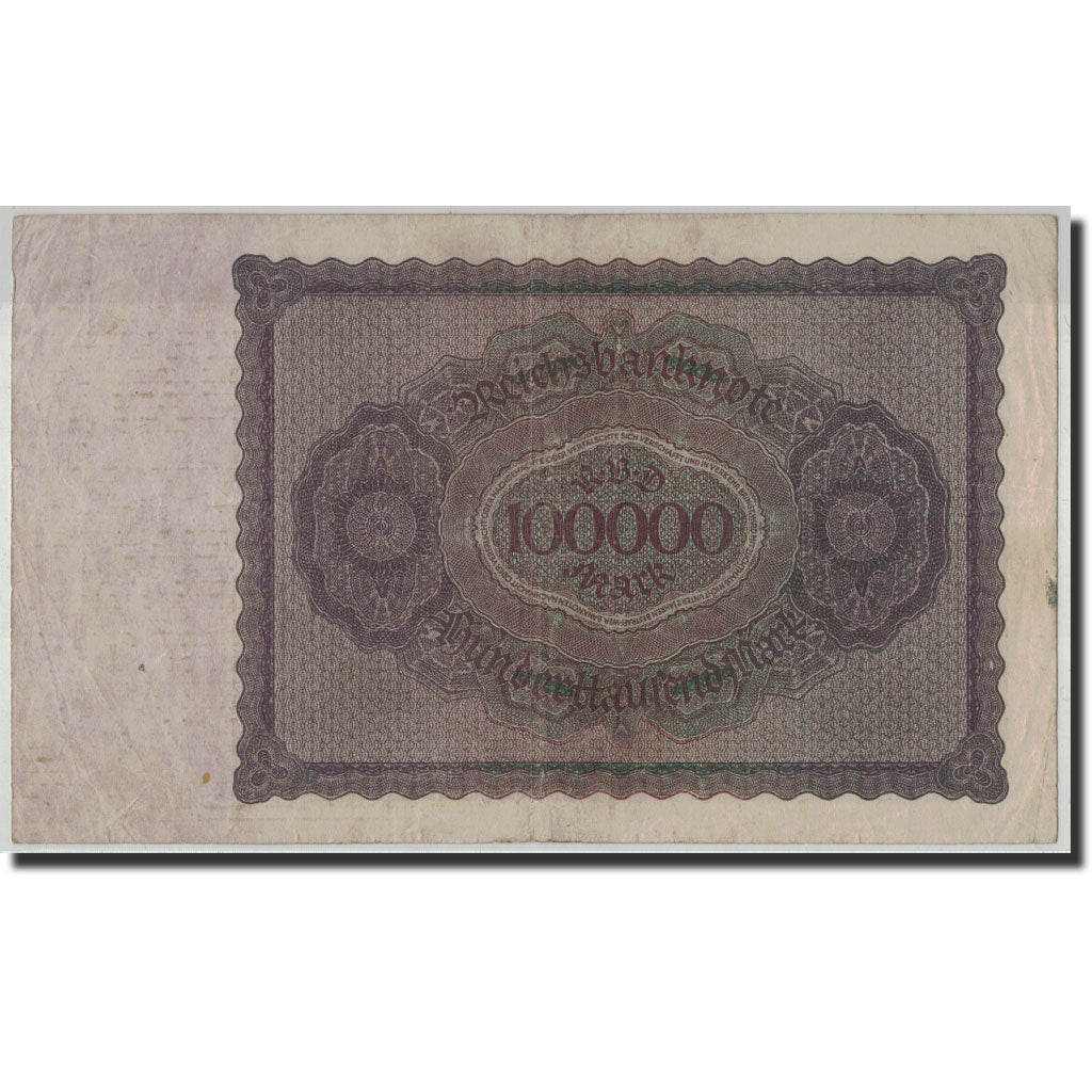 Banknote, Germany, 100,000 Mark, 1923, 1923-02-01, KM:83a, VF(20-25)