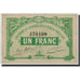 Banknot, Francja, Orléans, 1 Franc, 1916, EF(40-45), Pirot:95-6