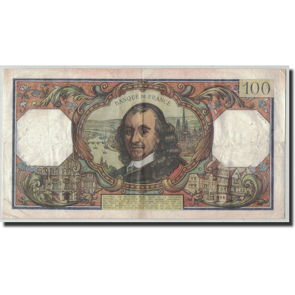 Banknote, France, 100 Francs, 1972, 1972-05-04, VF(30-35), Fayette:65.39
