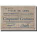 Biljet, Pirot:62-789, 50 Centimes, 1914, Frankrijk, TB, Lens