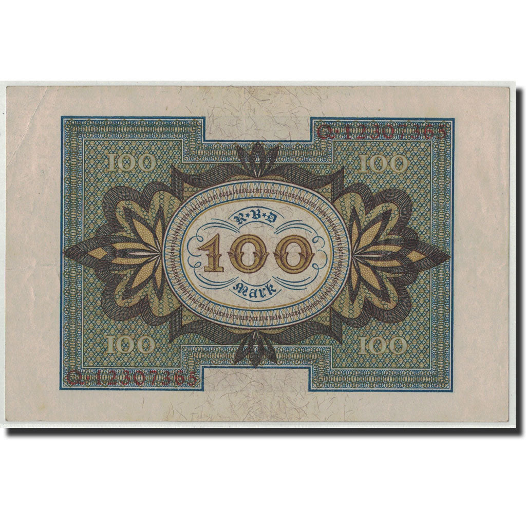 Banknote, Germany, 100 Mark, 1920, 1920-11-01, KM:69b, AU(50-53)