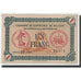 Banconote, Pirot:23-40, BB+, Belfort, 1 Franc, 1918, Francia
