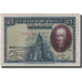 Banconote, Spagna, 25 Pesetas, 1928, KM:74b, 1928-08-15, MB+