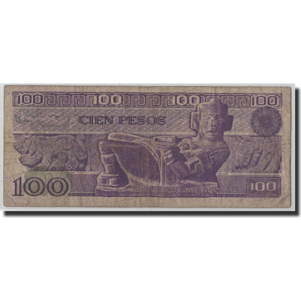 Geldschein, Mexiko, 100 Pesos, 1981, 1981-01-27, KM:74a, SGE