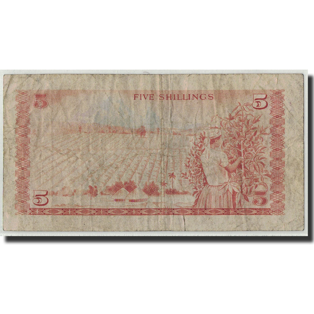 Billet, Kenya, 5 Shillings, 1978, 1978-07-01, KM:15, B