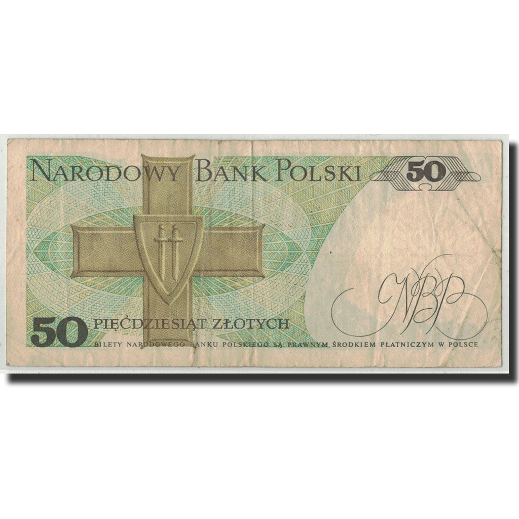 Banknote, Poland, 50 Zlotych, 1988, 1988-12-01, KM:142c, F(12-15)