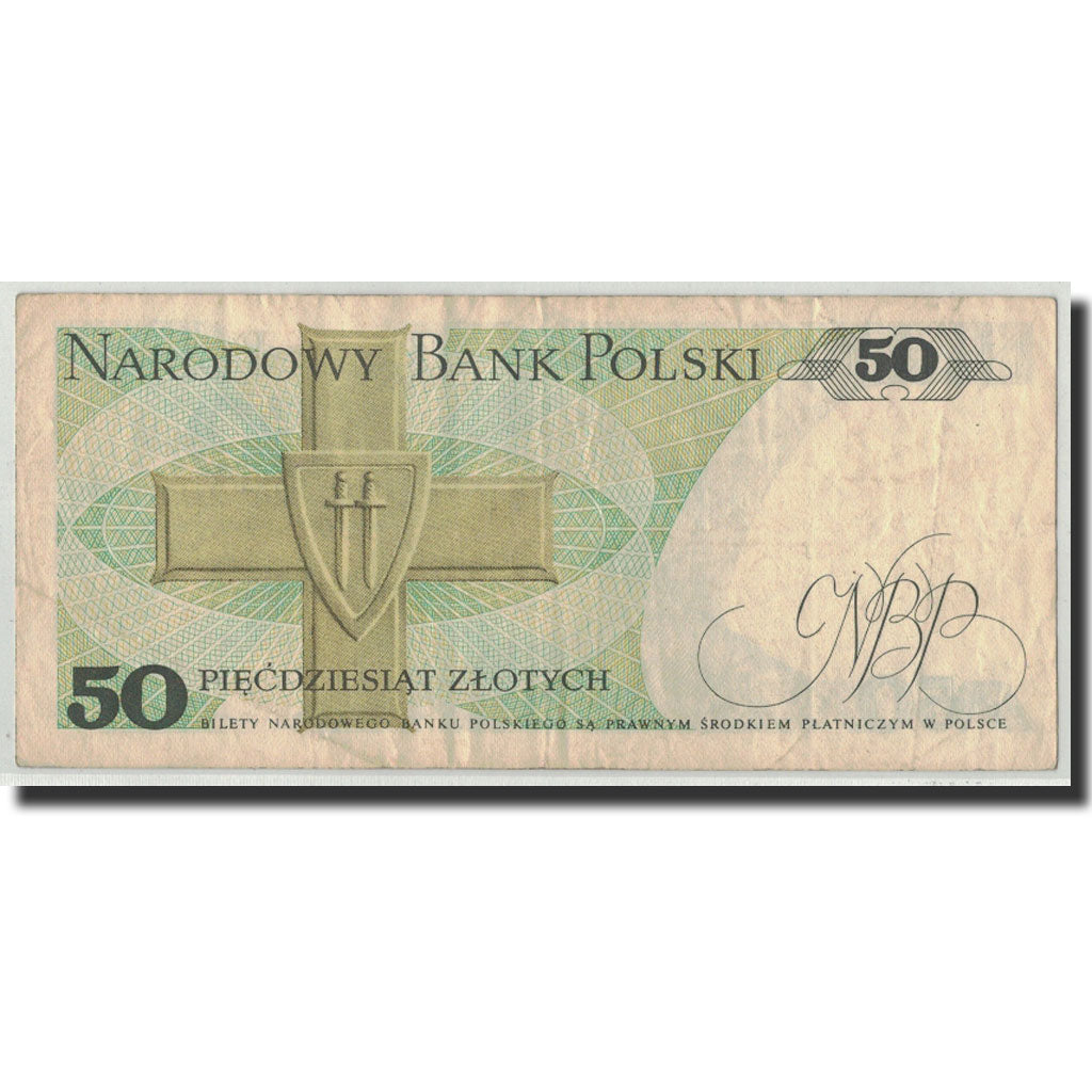 Banknote, Poland, 50 Zlotych, 1988, 1988-12-01, KM:142c, VF(20-25)
