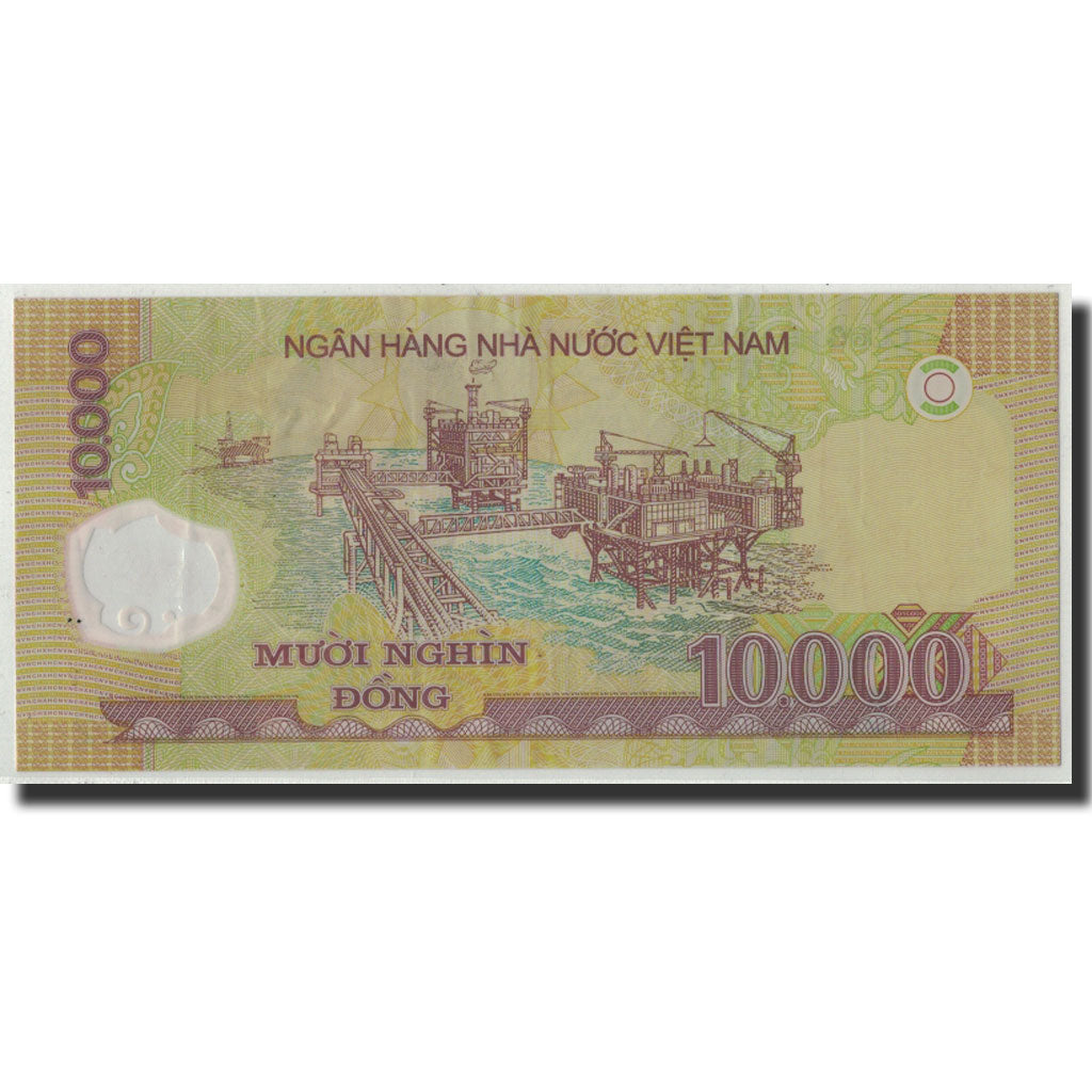 Geldschein, Vietnam, 10,000 D<ox>ng, 2010, KM:119e, S+