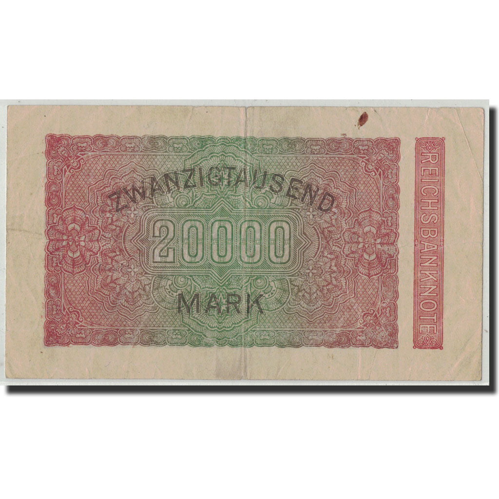 Banknote, Germany, 20,000 Mark, 1923, 1923-02-20, KM:85b, VF(20-25)
