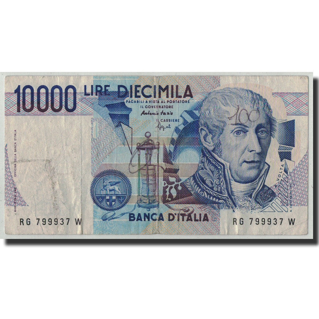 Banconote, Italia, 10,000 Lire, 1984, KM:112c, 1984-09-03, MB