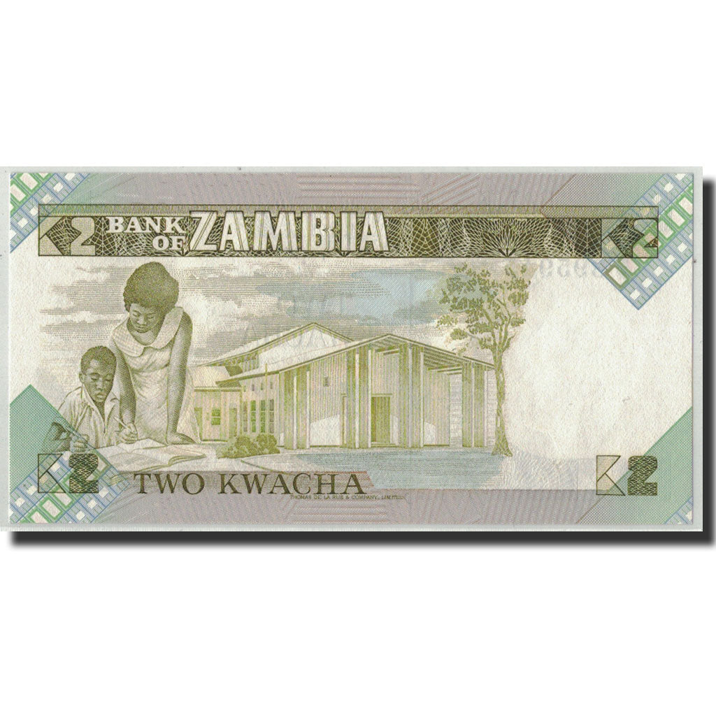 Banknote, Zambia, 2 Kwacha, Undated (1980-88), KM:24c, UNC(63)