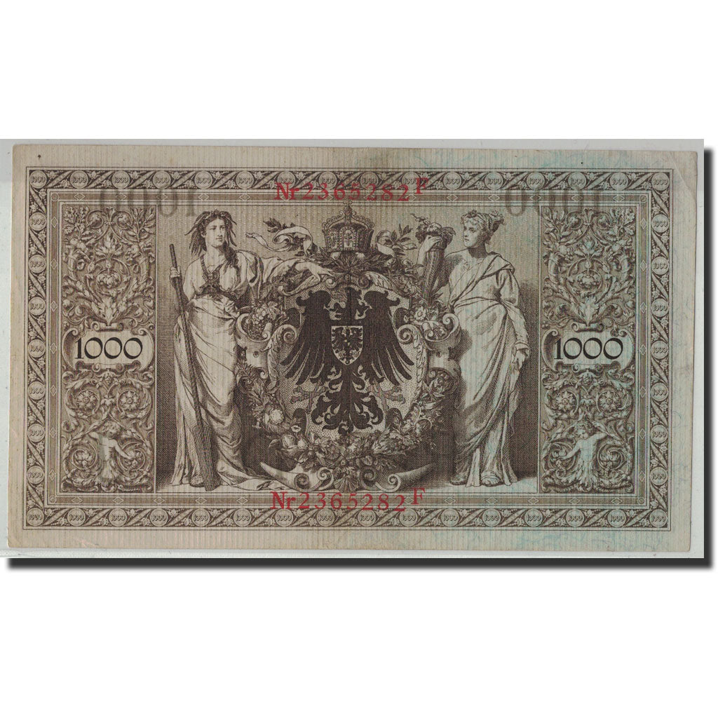 Banconote, Germania, 1000 Mark, 1910, KM:44b, 1910-04-21, SPL-