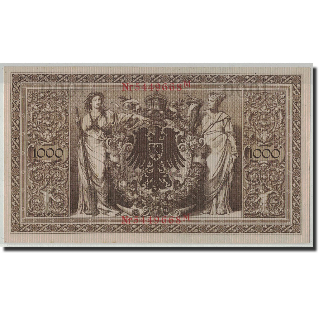 Banconote, Germania, 1000 Mark, 1910, KM:44b, 1910-04-21, SPL