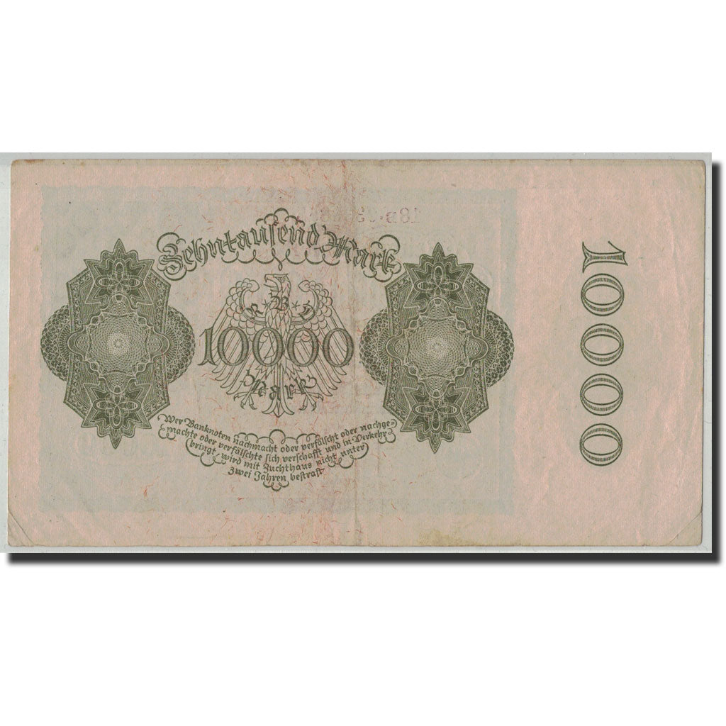 Banknote, Germany, 10,000 Mark, 1922, 1922-01-19, KM:72, EF(40-45)