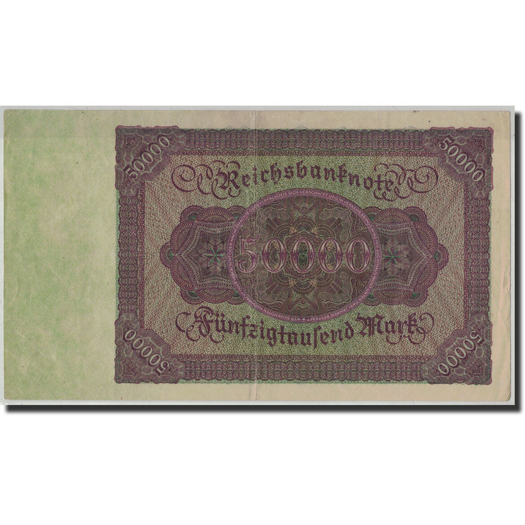 Billete, 50,000 Mark, 1922, Alemania, KM:80, 1922-11-19, MBC