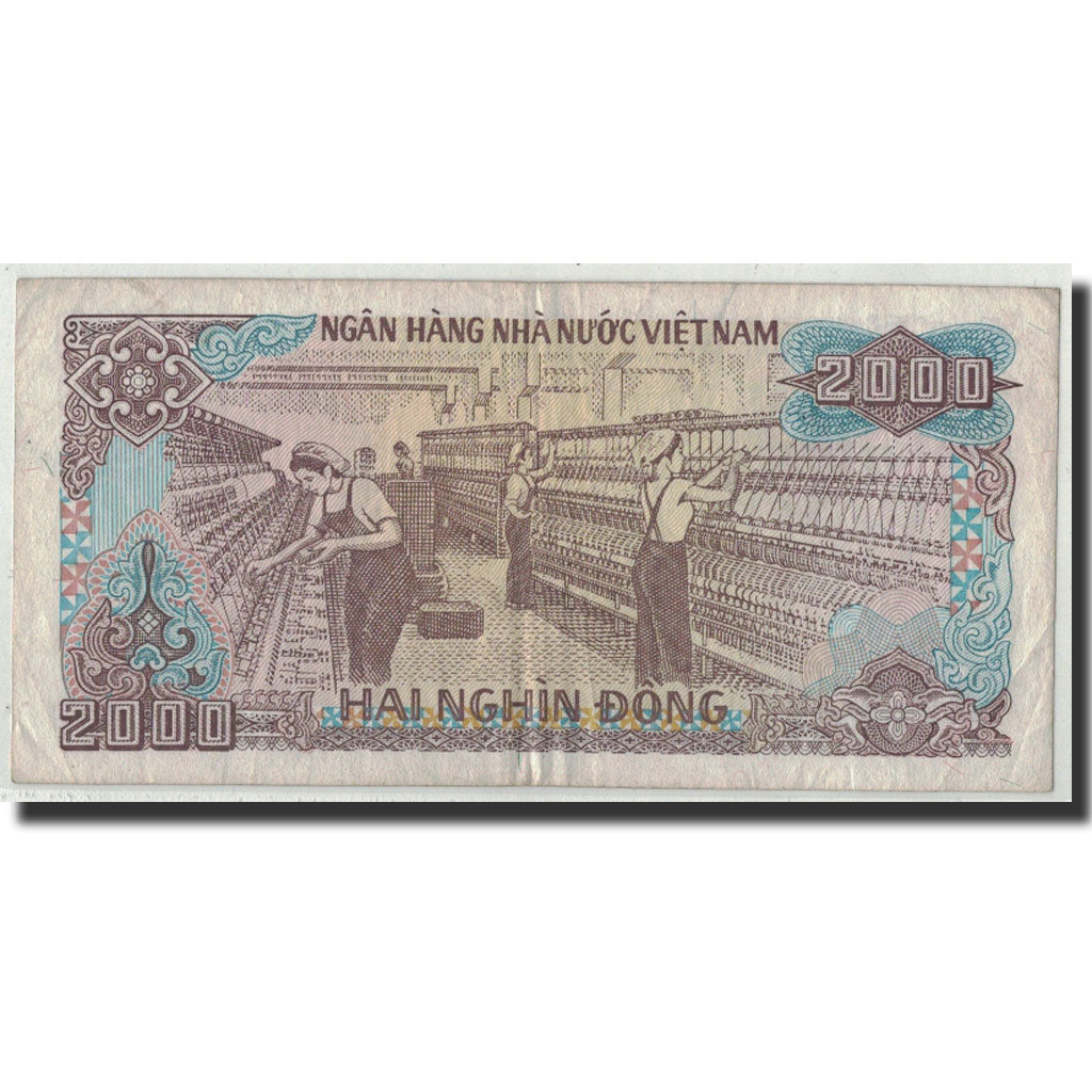 Banknot, Wietnam, 2000 D<ox>ng, 1998, KM:107a, VF(20-25)