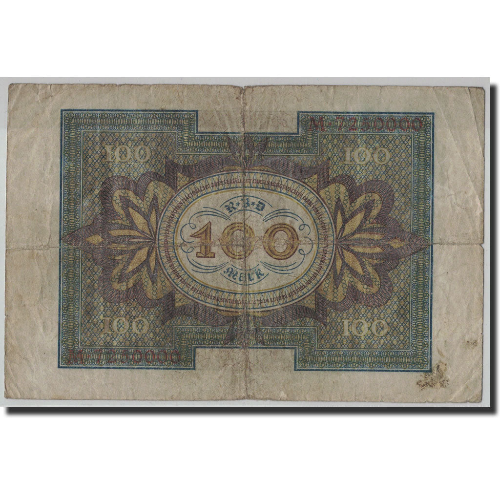 Billete, 100 Mark, 1920, Alemania, KM:69a, 1920-11-01, RC