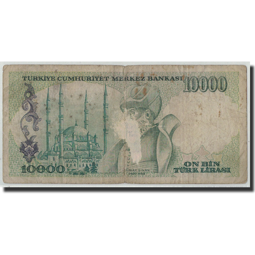 Billet, Turquie, 10,000 Lira, 1970, KM:199, B