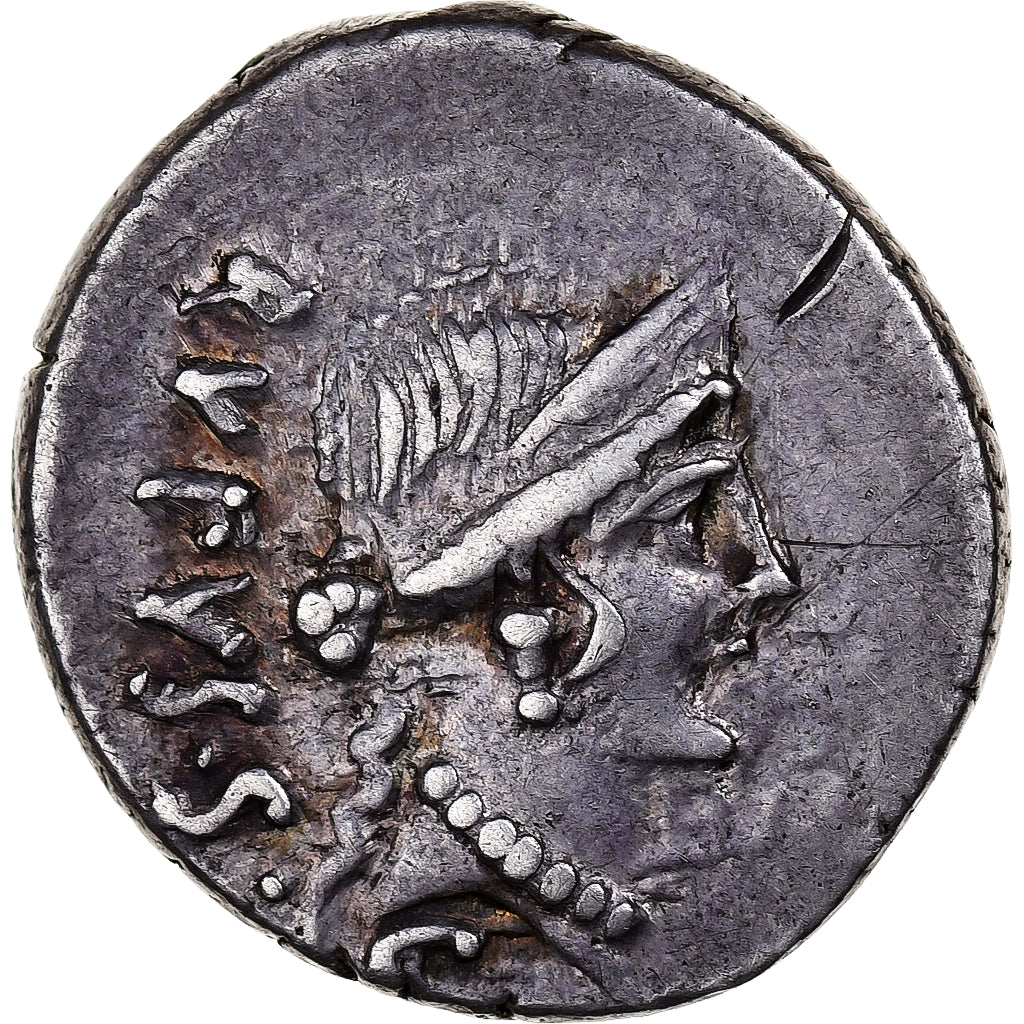 Cordia, Denarius, 46 BC, Rome, Silver, AU(50-53), Crawford:463/3