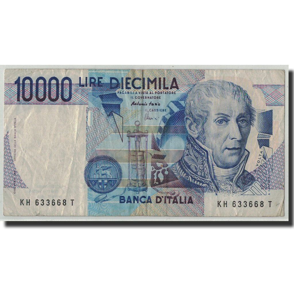 Banknote, Italy, 10,000 Lire, 1984, 1984-09-03, KM:112d, F(12-15)