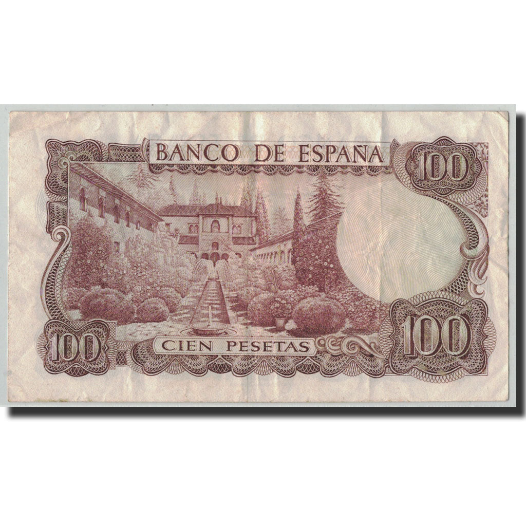 Banknote, Spain, 100 Pesetas, 1970, 1970-11-17, KM:152a, VF(20-25)