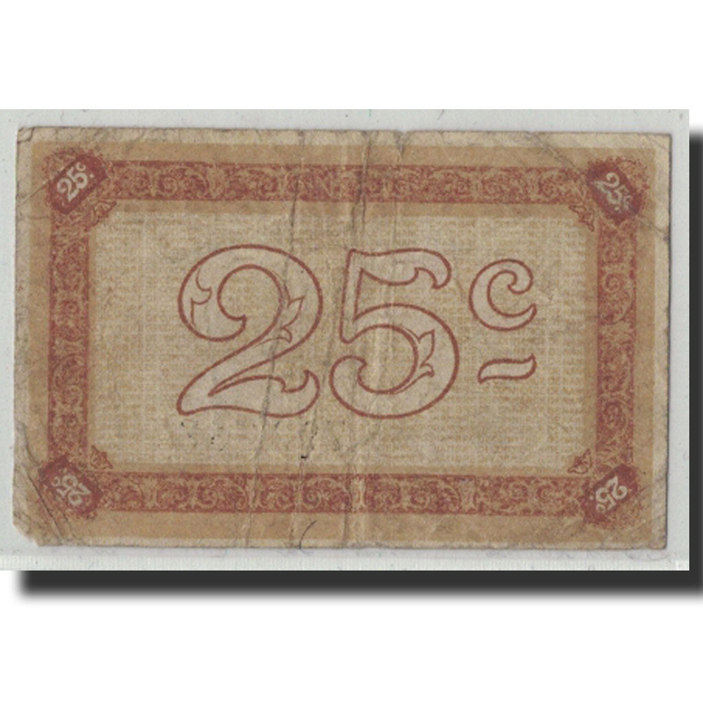 France, Nancy, 25 Centimes, Undated, B+, Pirot:87-57