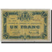 France, Chateauroux, 1 Franc, 1920, B+, Pirot:46-23