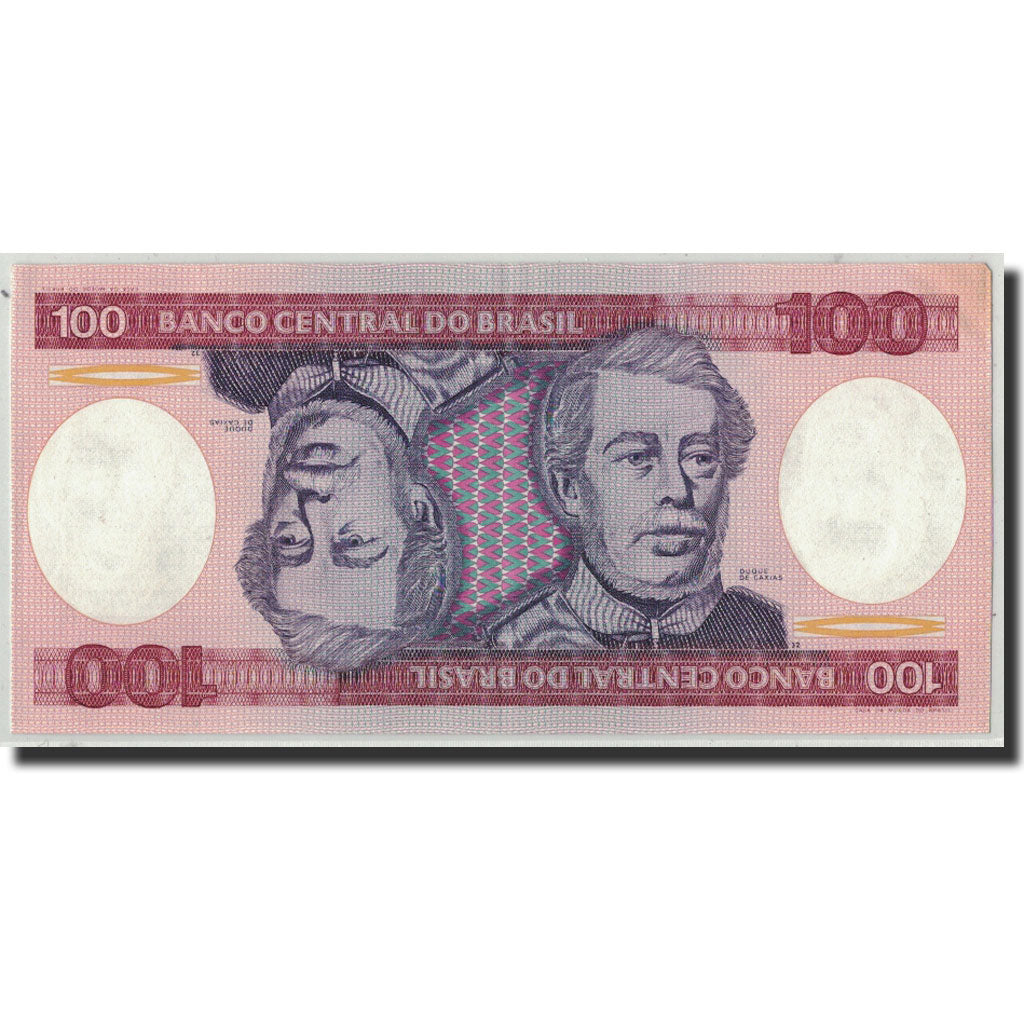 Billet, Brésil, 100 Cruzeiros, undated (1981), KM:198a, TTB+