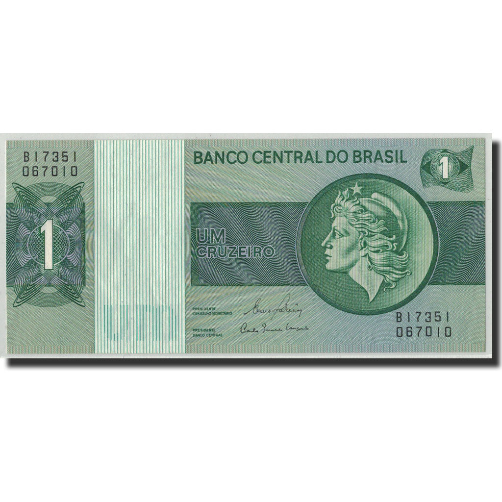 Geldschein, Brasilien, 1 Cruzeiro, Undated (1972), KM:191Aa, UNZ