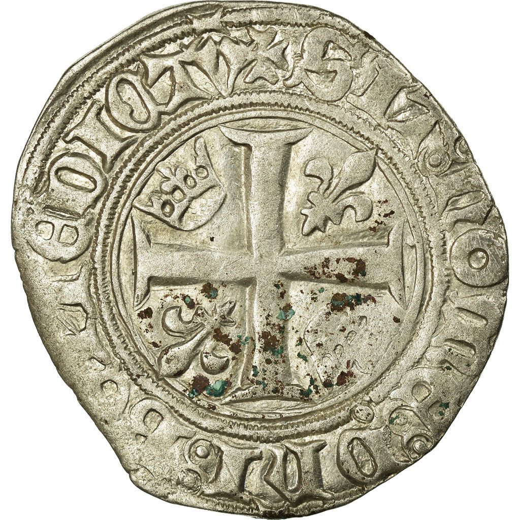 France, Blanc, Poitiers, Billon, AU(50-53), Duplessy:377A
