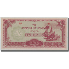 Banknote, Burma, 10 Rupees, Undated (1942-44), KM:16b, UNC(65-70)