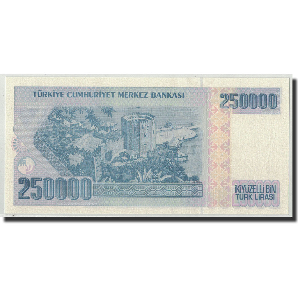 Billet, Turquie, 250,000 Lira, L.1970 (1998), 1970-01-14, KM:211, NEUF