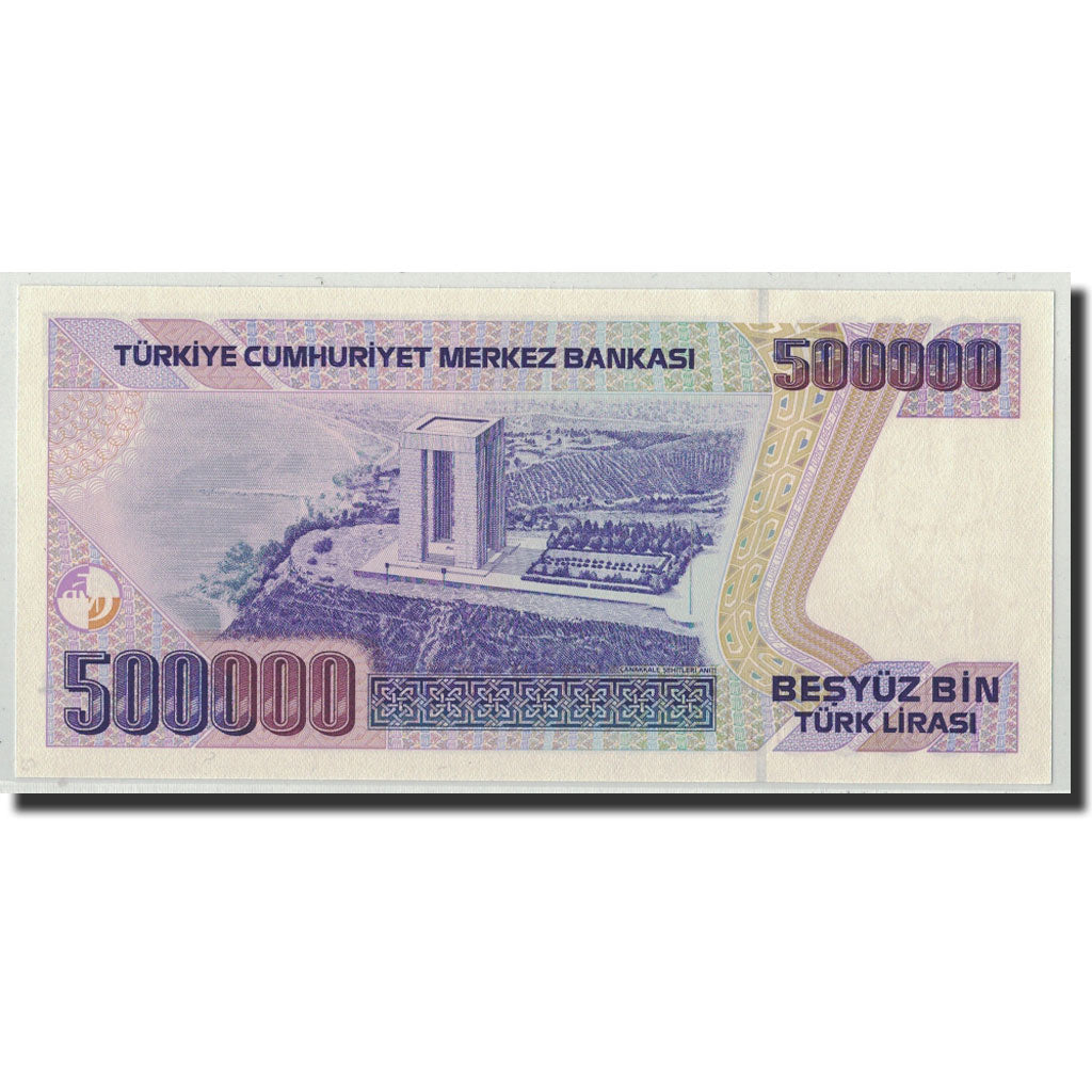 Banknote, Turkey, 500,000 Lira, L.1970 (1993), KM:208, UNC(65-70)