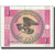 Billet, KYRGYZSTAN, 1 Tyiyn, Undated (1993), KM:1, NEUF