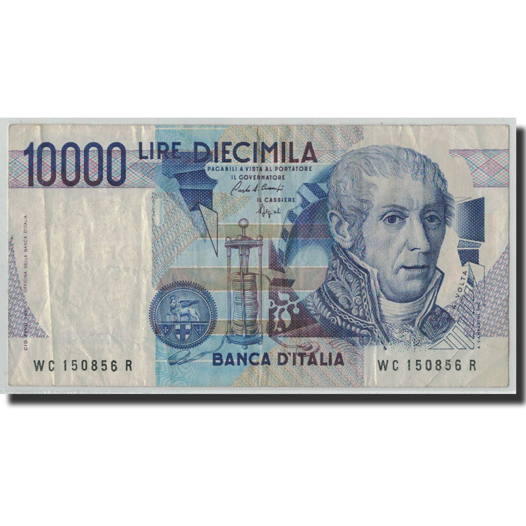 Banconote, Italia, 10,000 Lire, 1984, 1984-09-03, KM:112b, B+